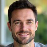 David K., 38, looking refreshed and calm.